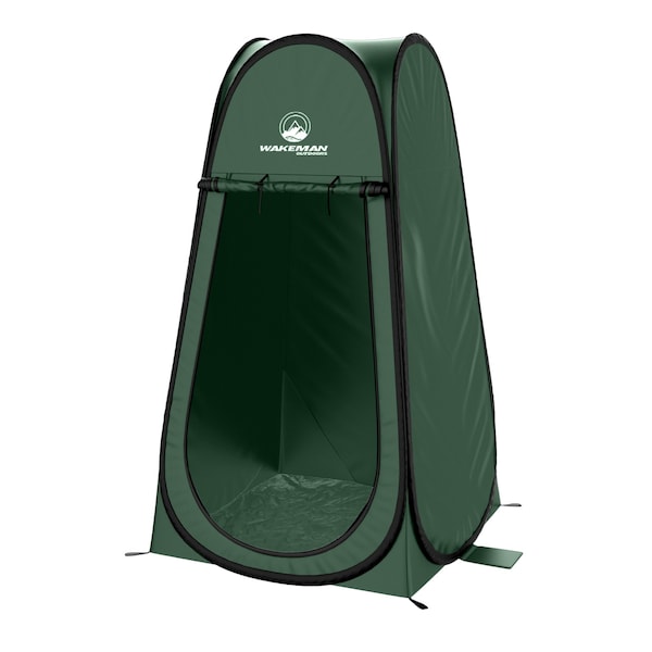 Wakeman Pop Up Pod - Portable Privacy Shower, Dressing Room, or Toilet Tent by Green 75-CMP1109 - main